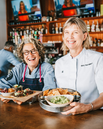 Chefs Susan Feniger and Mary Sue Milliken