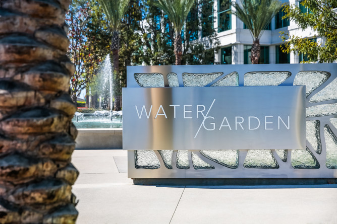 Water Garden Visit Santa Monica