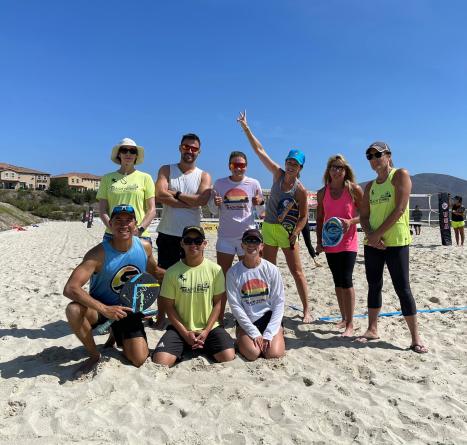 Santa Monica Crew at a tournament in San Diego