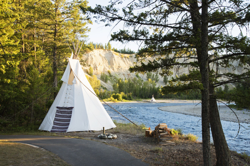 Cranbrook KOA Tipi