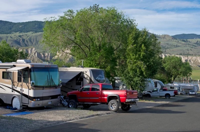 Kamloops Riverview RV Park RV Site