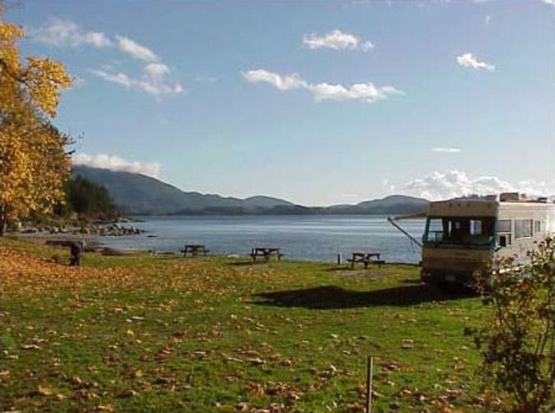 Kent's Beach Resort grass sites
