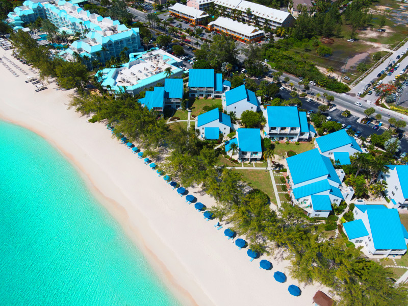 Beach and resort