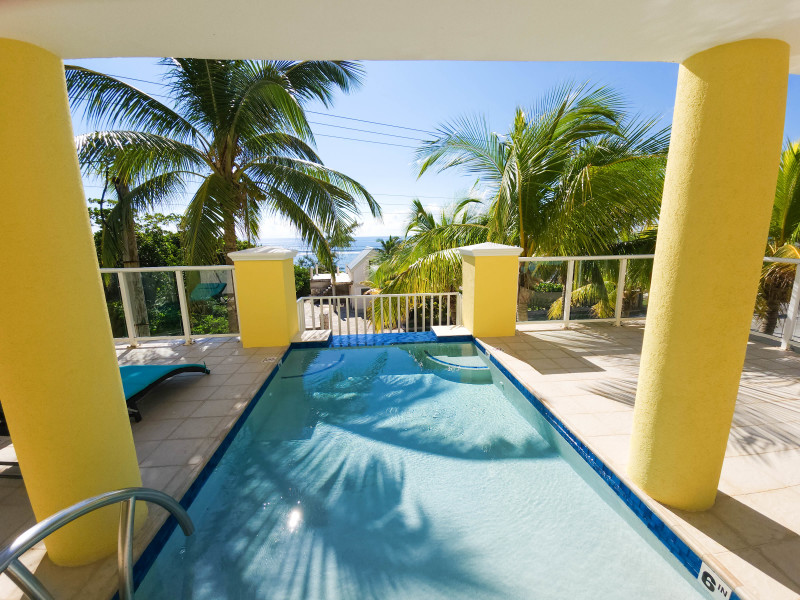 Main level balcony