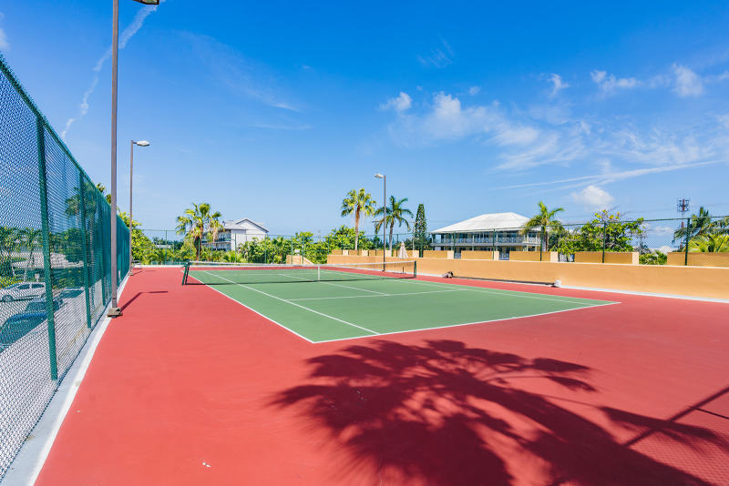 Complex tennis and pickle ball court