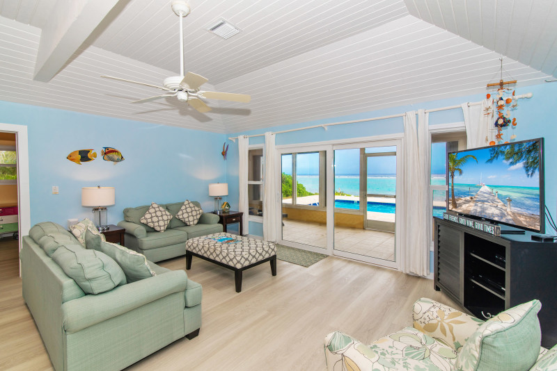 Main Living area with seaviews