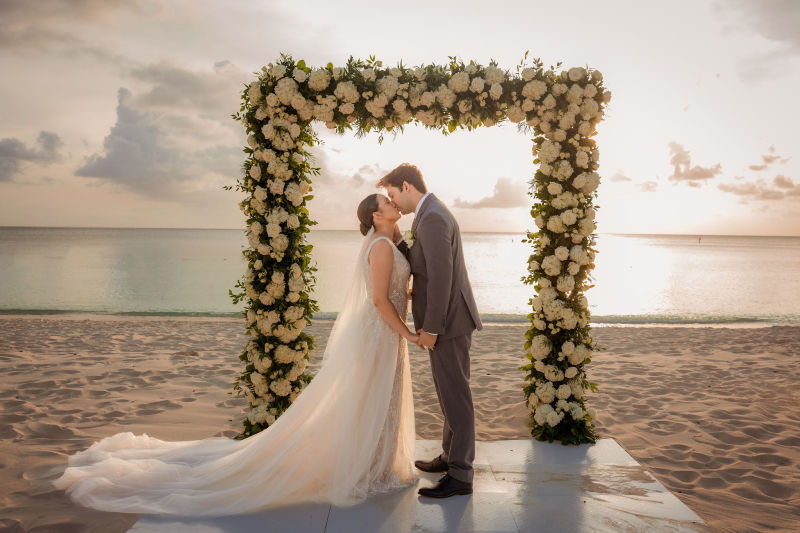 Wedding ceremony at the Ritz Carlton