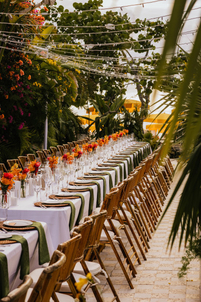 Outdoor wedding