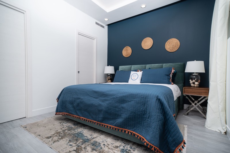 Bedroom with King size bed #11