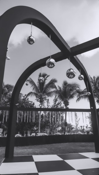 Garden wedding venue