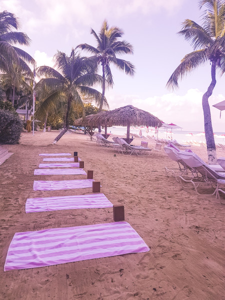 Private Beach Yoga