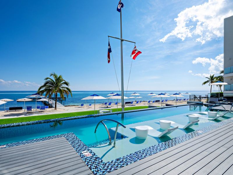 Oceanfront Pool Deck