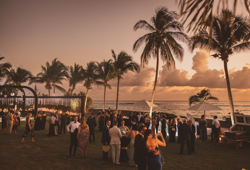 Waterfront wedding