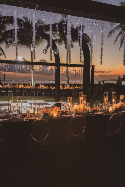Waterfront wedding