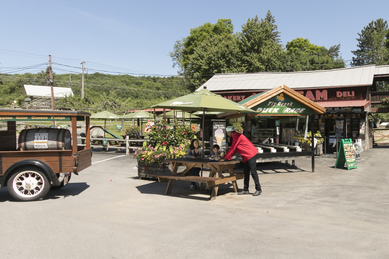 Snack Barn & Bakery at the Fly Creek Cider Mill