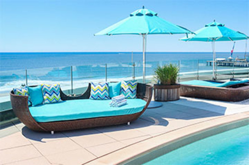 Cabanas at the Ocean