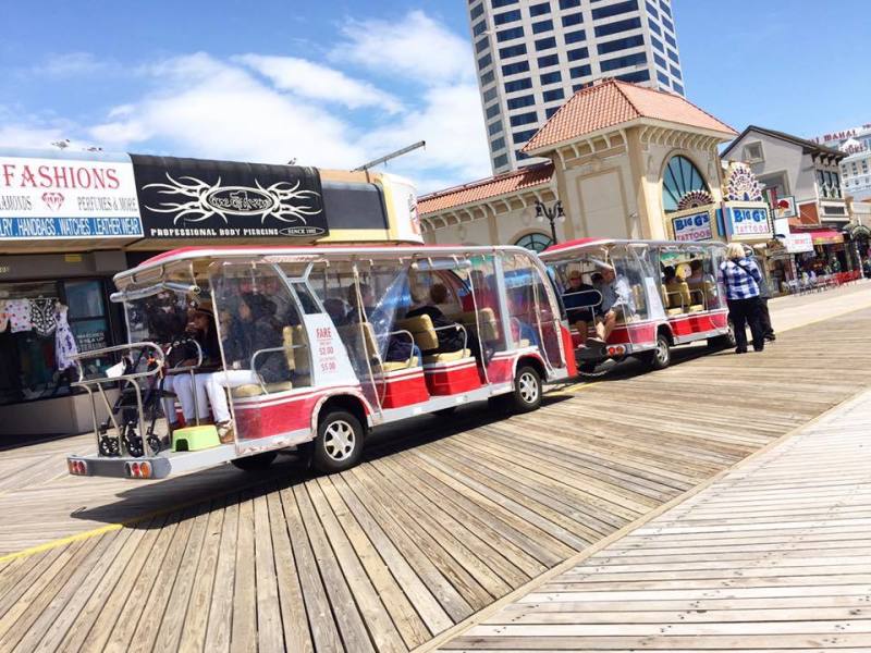 Boardwalk Tram Service