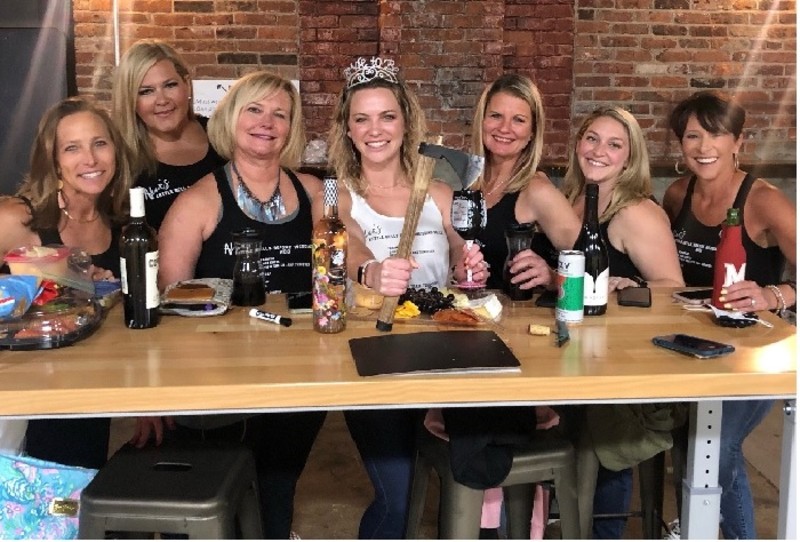 ultimate sports bar axe throwing