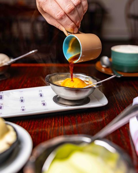                         Affogato, an Italian, coffee-based dessert, being served at Panacea in Amenia.
                        