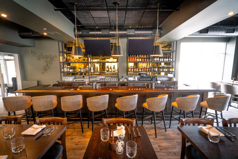                         The bar at Cornerstone in Pawling
                        