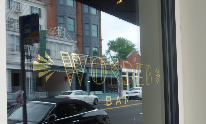                 Front window at Wonderbar on Main Street in Beacon.
                