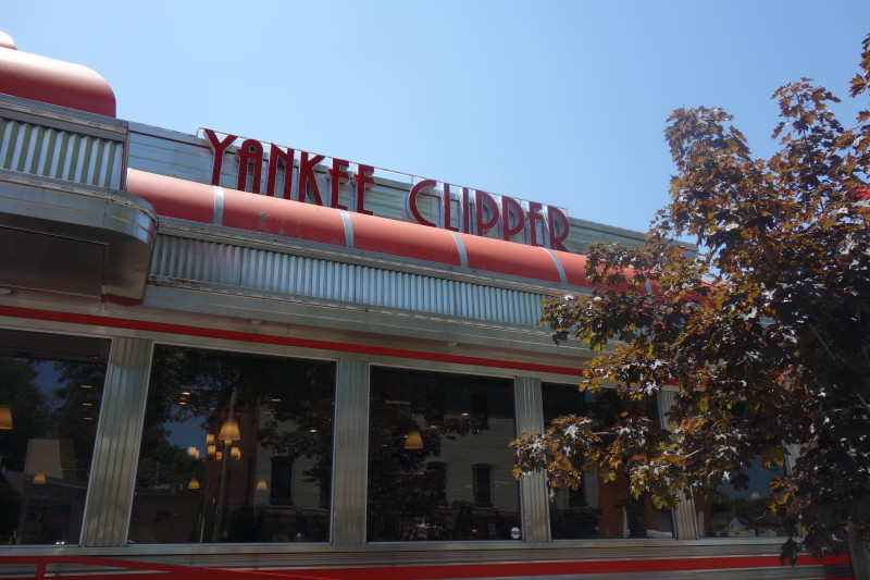 Enjoy your meal at this retro...