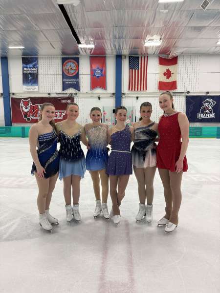                         Figure skaters at McCann Ice Arena in the MJN Center in Poughkeepsie
                        
