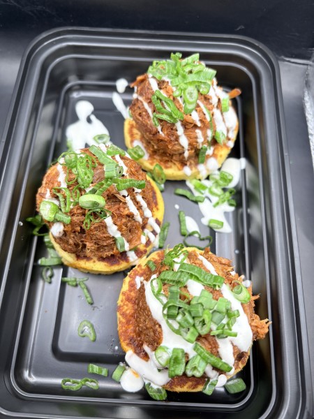                         A plate of food from Twisted Soul Food Concepts in Poughkeepsie.
                        