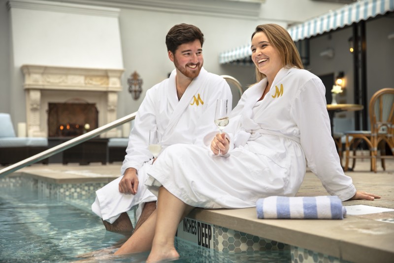                         Aqua Terrace at the Mirbeau Inn & Spa Rhinebeck.
                        