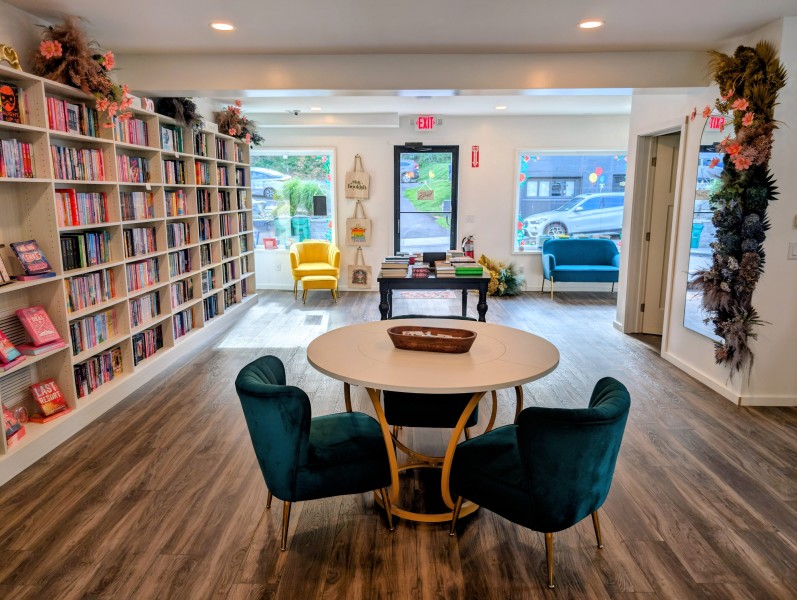 This fiction-only bookstore in...