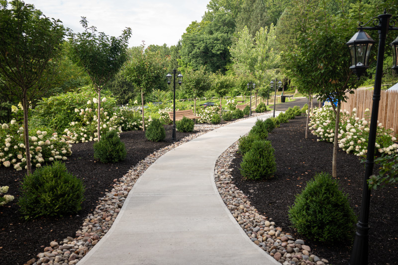                         The walkway leading up to The Chapel at Carnwath Farms Historic Site & Park in Wappingers Falls. Photo by Zoe Golden-Johnson.
                        
