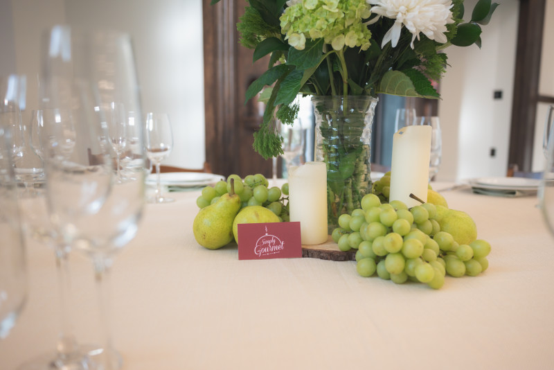                         A table set for a wedding reception at The Chapel at Carnwath Farms Historic Site & Park in Wappingers Falls. Photo by Zoe Golden-Johnson.
                        