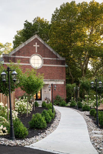                         the brick exterior of The Chapel at Carnwath Farms Historic Site & Park in Wappingers Falls. Photo by Zoe Golden-Johnson.
                        