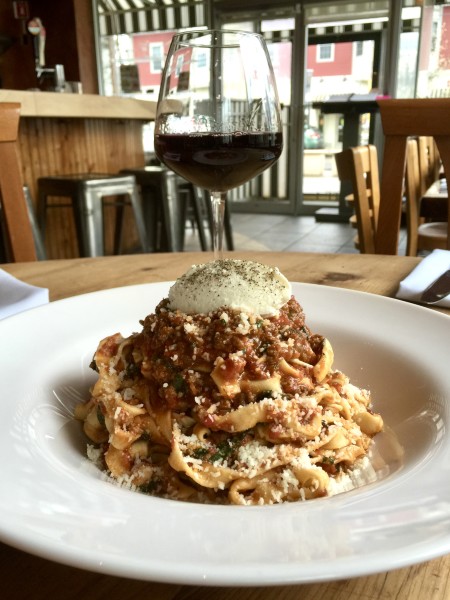                         Tagliatelle Bolognese at Gigi Hudson Valley in Rhinebeck.
                        