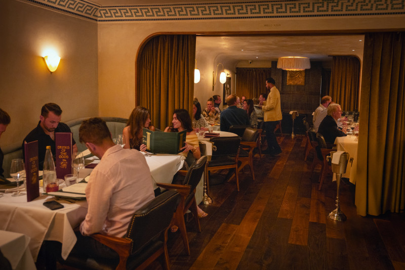                         The dining room at House of Stefas in Millbrook.
                        