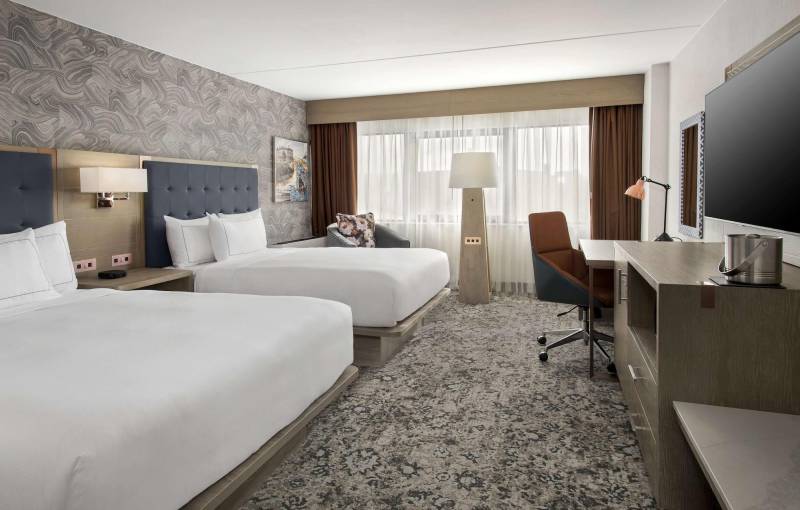                         A room at the Doubletree by Hilton Poughkeepsie
                        