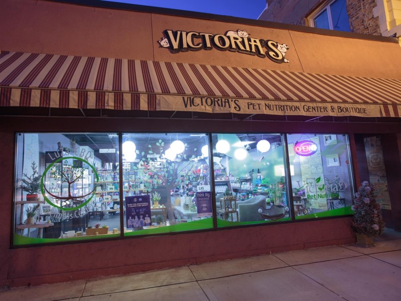 Pet nutrition store top