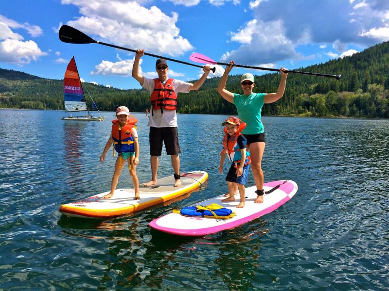 Stand Up Paddleboarding for the whole family! 