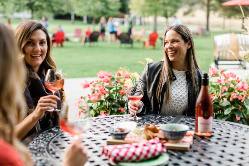 Privato Vineyard and Winery Kamloops Patio 