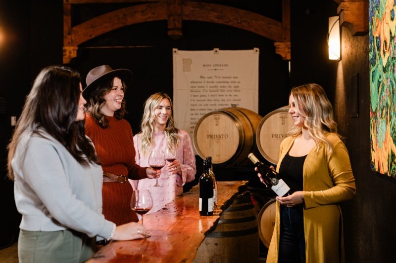 Privato Vineyard and Winery Kamloops Tasting Room 