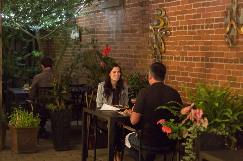 Brownstone Restaurant Patio 