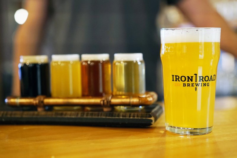 Iron Road Brewing Flight 