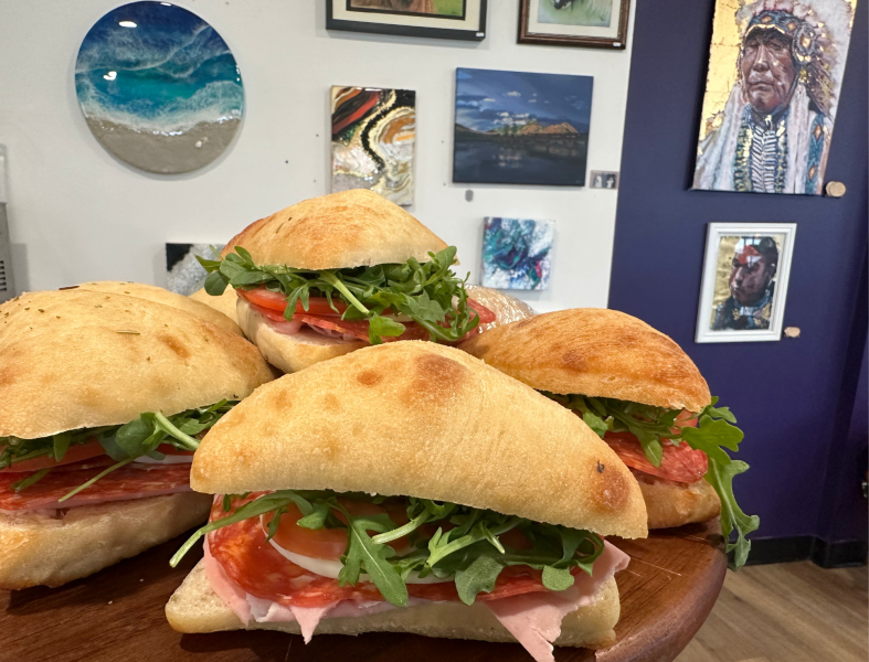 Sandwiches & Art 