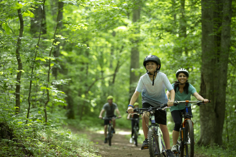 Explore Rudy Mine Trails at Ben Hawes Park