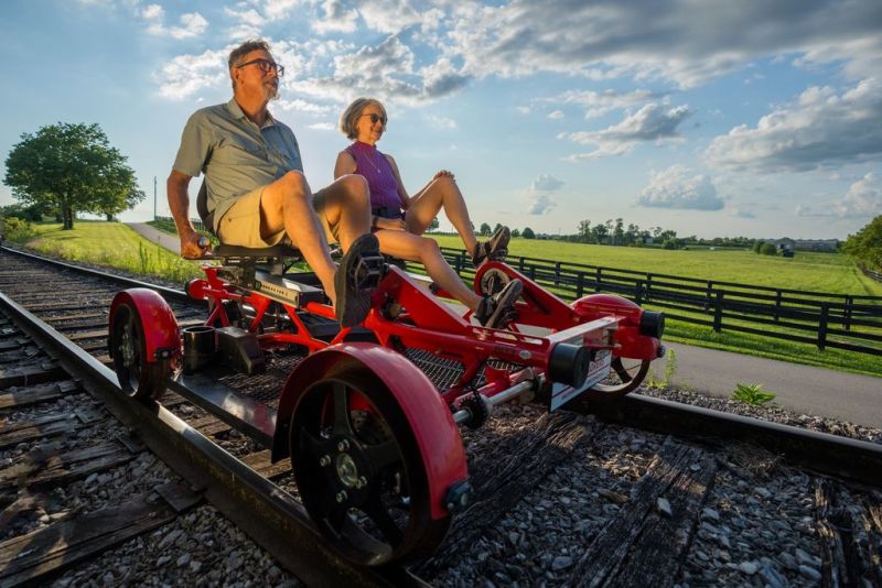 Explore Rail Explorers Bluegrass