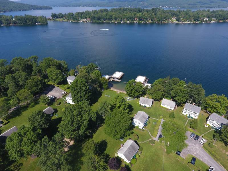 Takundewide Cottages on Lake George