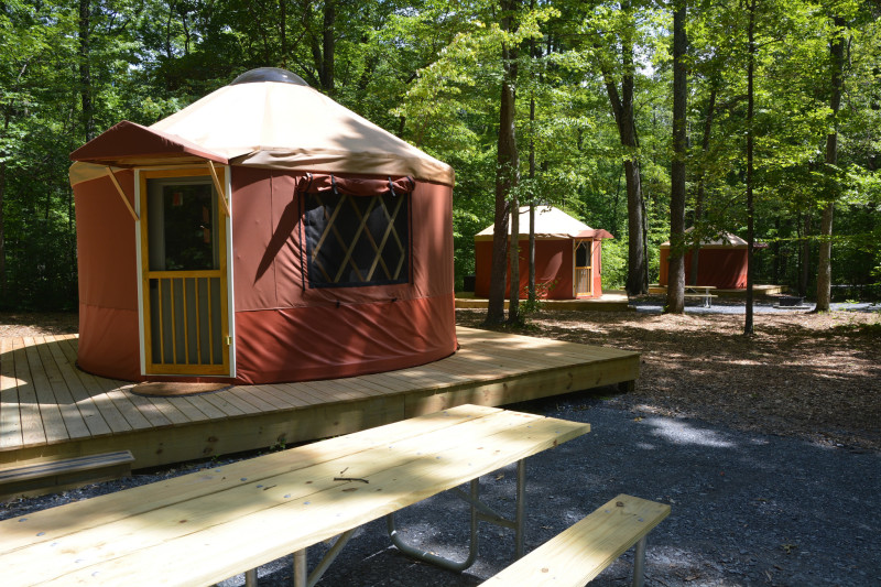 Little Bennett Campground Yurts