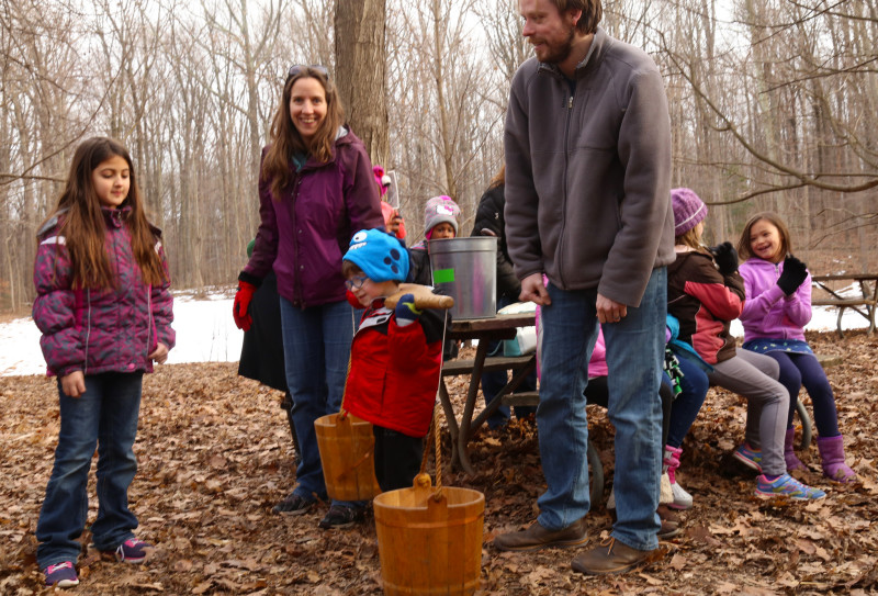 Maple Sugaring at Brookside Nature Center