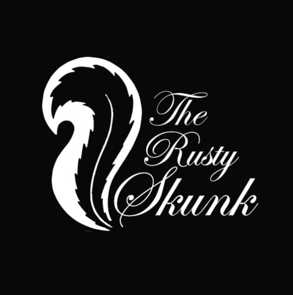 The Rusty Skunk - Powell Logo