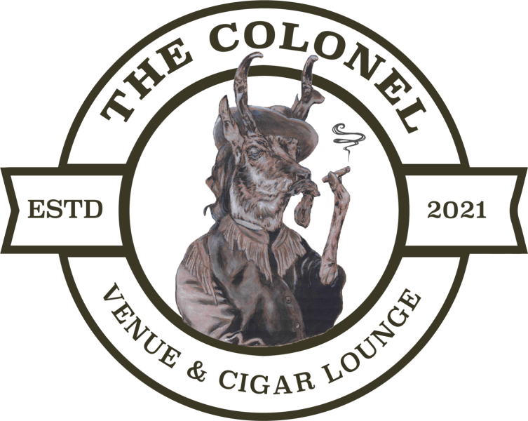 The Colonel Venue & Cigar Lounge Logo